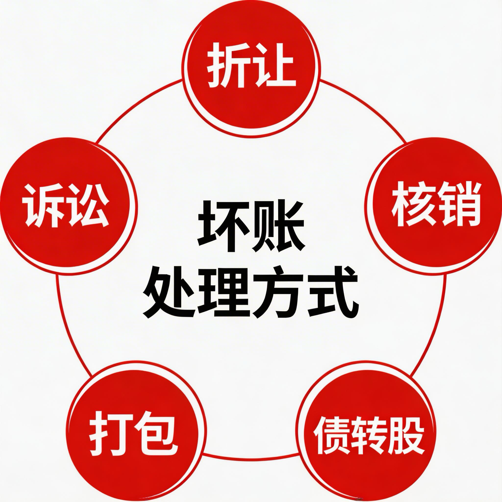  《呆账坏账处置的五种方式及适用条件》